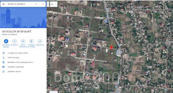 Продам земельный участок - с. Троещина (10725-307) | Dom2000.com