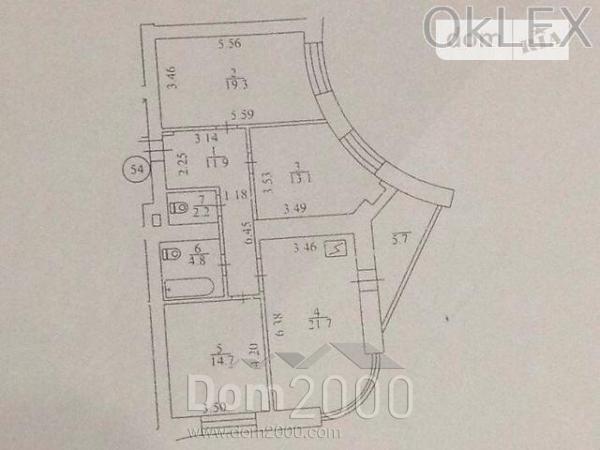 Продам трехкомнатную квартиру в новостройке - Героев Сталинграда пр-т, 8, корп. 6, Оболонь (6727-028) | Dom2000.com