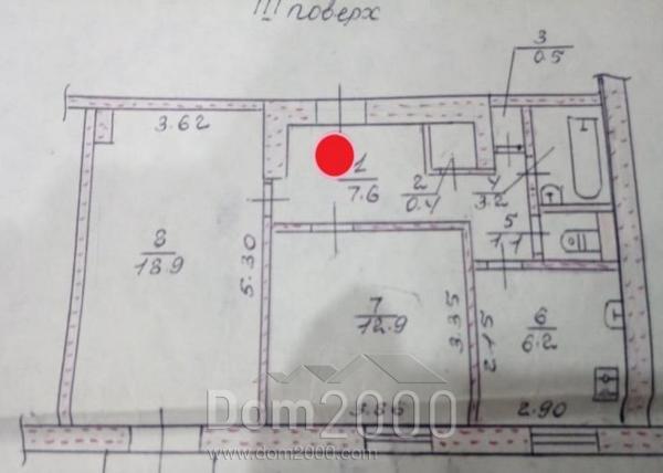 For sale:  2-room apartment - Катеринича улица, 107а str., Kramatorsk city (9662-113) | Dom2000.com