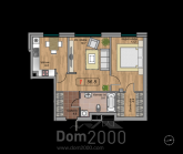 For sale:  2-room apartment in the new building - Hospitāļu iela 39 str., Riga (3946-114) | Dom2000.com