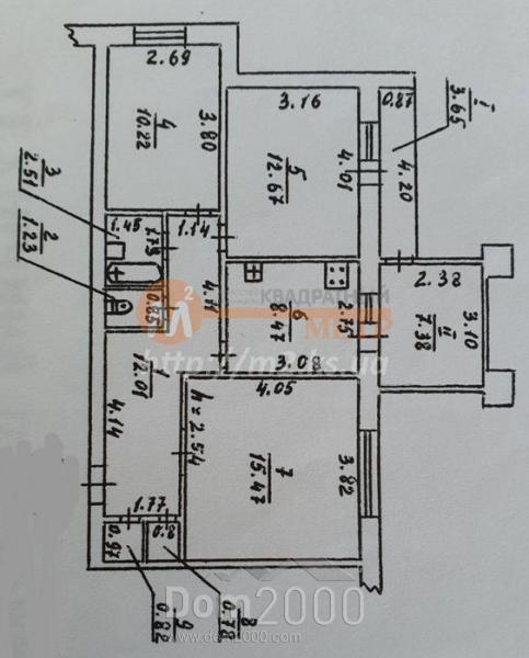 For sale:  3-room apartment - улица Потемкинская, Herson city (9876-133) | Dom2000.com