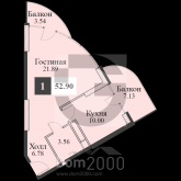 Продам однокомнатную квартиру - ул. Западная улица, 4к3, г. Алушта (10506-150) | Dom2000.com