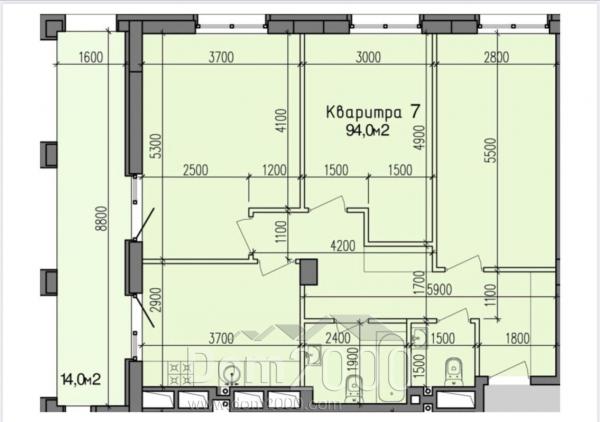 For sale:  3-room apartment - Победы наб. д.68, Dnipropetrovsk city (9809-201) | Dom2000.com
