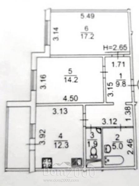 Lease 2-room apartment in the new building - Михаила Максимовича, 7 str., Golosiyivskiy (9186-203) | Dom2000.com