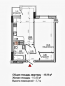 For sale:  1-room apartment in the new building - Бородия str., Korolovskyi (10147-254) | Dom2000.com #71951873