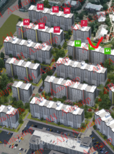 For sale:  1-room apartment in the new building - Полтавский Шлях ул., Kholodnohirskyi (9815-254) | Dom2000.com