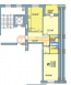 For sale:  2-room apartment - улица Кулика, Herson city (9660-268) | Dom2000.com #67032431