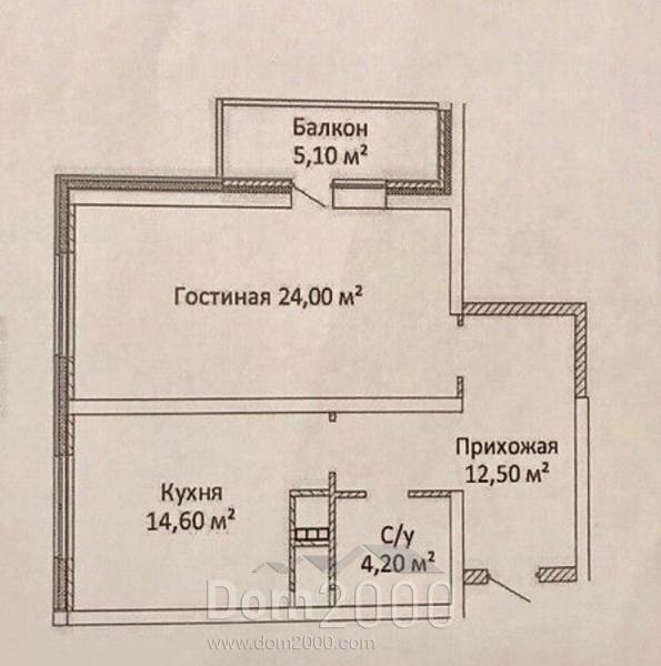 Продам двухкомнатную квартиру в новостройке - Канатная ул., Приморский (9591-273) | Dom2000.com