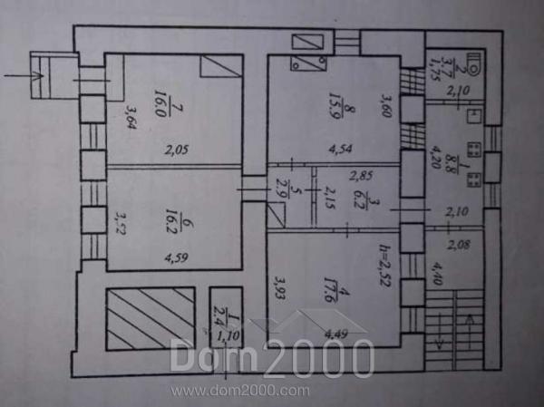 Продам четырехкомнатную квартиру - Короленко ул. д.27, Центральный (Кировский) (5609-282) | Dom2000.com
