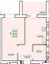 Продам 1-кімнатну квартиру в новобудові - ул. Полтавский Шлях, Холодногірський (9818-307) | Dom2000.com