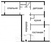 For sale:  3-room apartment - Героїв України str., Kirovograd city (9798-317) | Dom2000.com