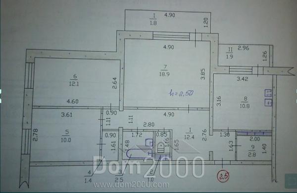 Продам трехкомнатную квартиру - 200 Лет Херсона пр., г. Херсон (9793-330) | Dom2000.com