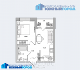 For sale:  1-room apartment in the new building - массив. Novosaratovka (10572-334) | Dom2000.com