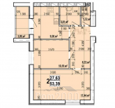 Продам 2-кімнатну квартиру в новобудові - ул. Мира, Індустріальний (9809-340) | Dom2000.com