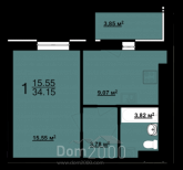 Продам 1-кімнатну квартиру в новобудові - ул. Мира, Індустріальний (9809-341) | Dom2000.com