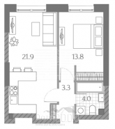 Продам двухкомнатную квартиру в новостройке - ул. Северный административный округ, г. Москва (10562-342) | Dom2000.com