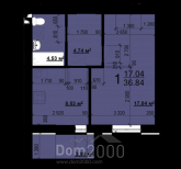 Продам однокомнатную квартиру в новостройке - пр.Индустриальный, Индустриальный (9815-361) | Dom2000.com