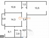 For sale:  3-room apartment - проспект Ушакова str., Herson city (10166-365) | Dom2000.com
