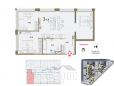 For sale:  3-room apartment in the new building - Moscow city (10563-388) | Dom2000.com
