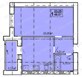 For sale:  1-room apartment in the new building - пр. Московский, Moskоvskyi (9802-394) | Dom2000.com