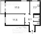 Продам двухкомнатную квартиру - Леси Украинки бул., 15 "А", Печерск (4939-402) | Dom2000.com