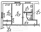 Продам 2-кімнатну квартиру - Газеты Правда пр. д.52, м. Дніпро (5614-410) | Dom2000.com