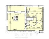 Продам 1-кімнатну квартиру в новобудові - ул. Семинарская, Холодногірський (9800-413) | Dom2000.com