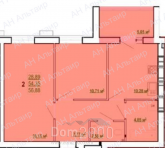 Продам 2-кімнатну квартиру в новобудові - ул. Полтавский Шлях, Холодногірський (9800-424) | Dom2000.com