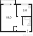 For sale:  1-room apartment - Ушинского ул., 1, Chokolivka (4876-436) | Dom2000.com #31002627
