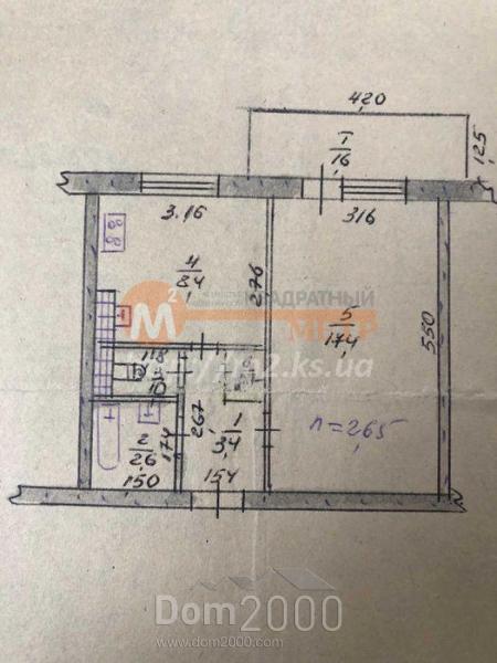 For sale:  1-room apartment - проспект 200-летия Херсона str., Herson city (10133-452) | Dom2000.com