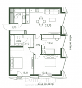 For sale:  3-room apartment in the new building - 3-й Красногорский проезд, 5, Moscow city (10562-486) | Dom2000.com