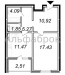 For sale:  1-room apartment in the new building - Ясиноватский пер., 11, Demiyivka (8942-491) | Dom2000.com #60747520