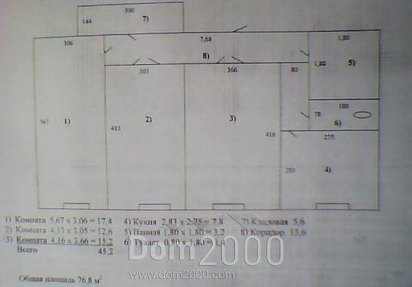 For sale:  3-room apartment - Одесская str., Kirovograd city (9017-492) | Dom2000.com