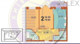 For sale:  2-room apartment in the new building - Барбюса Анри ул., Pechersk (6199-552) | Dom2000.com