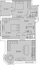 For sale:  3-room apartment - Lāčplēša iela 7 str., Riga (3945-562) | Dom2000.com
