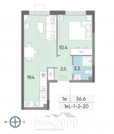Продам двухкомнатную квартиру в новостройке - ул. Западный административный округ, г. Москва (10562-563) | Dom2000.com