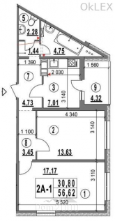 Продам двухкомнатную квартиру в новостройке - ул. Глушкова Академика пр-т, 6, Теремки-2 (6589-563) | Dom2000.com