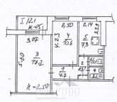 Продам двухкомнатную квартиру - Штабной пер. д.5, г. Днепр (Днепропетровск) (9810-627) | Dom2000.com