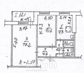For sale:  2-room apartment - Штабной пер. д.5, Dnipropetrovsk city (9810-627) | Dom2000.com
