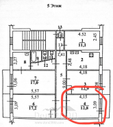 For sale:  room - бульвар Рябикова, 31Б str., Irkutsk city (10538-641) | Dom2000.com