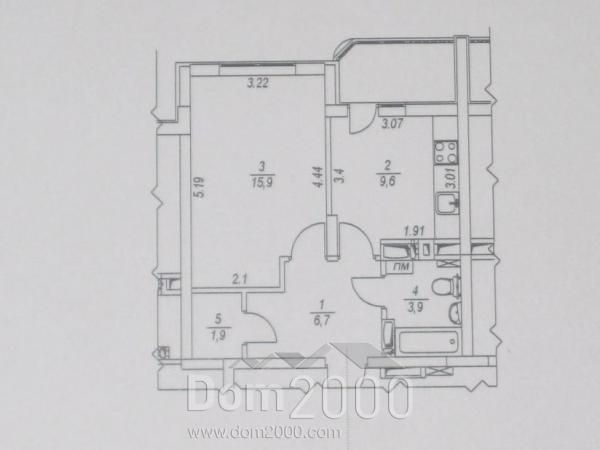 Lease 1-room apartment in the new building - Семьи Кульженков, 33, Obolonskiy (9178-680) | Dom2000.com
