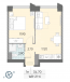 For sale:  1-room apartment in the new building - район Коньково, Moscow city (10562-704) | Dom2000.com #76641833