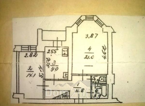 Lease 4-room apartment - Межигорская, 43, Podilskiy (9183-704) | Dom2000.com