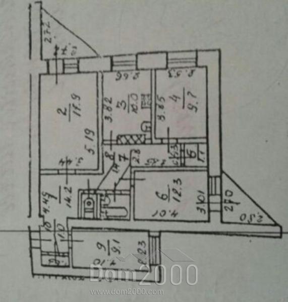 Продам 4-кімнатну квартиру - Запорожское шоссе д.38, м. Дніпро (5608-709) | Dom2000.com