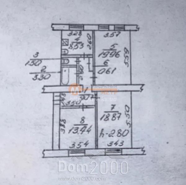 Продам 3-кімнатну квартиру - вул. проспект Текстильщиков, м. Херсон (9614-714) | Dom2000.com