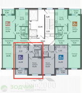 For sale:  1-room apartment - улица Академика В.Н.Челомея, 12, Cheboksary city (10635-715) | Dom2000.com