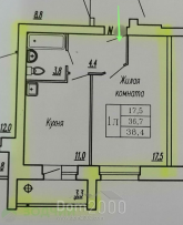 Продам 1-кімнатну квартиру в новобудові - улица Чернышевского, 1, м. Канаш (10635-721) | Dom2000.com