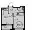 For sale:  1-room apartment in the new building - к20/1 str., д. Kommunarka (9371-725) | Dom2000.com #64373919