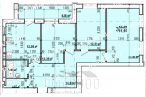 Продам трехкомнатную квартиру в новостройке - ул. Мира, Индустриальный (9810-739) | Dom2000.com