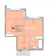 Продам 2-кімнатну квартиру в новобудові - д. Радумля (10636-747) | Dom2000.com
